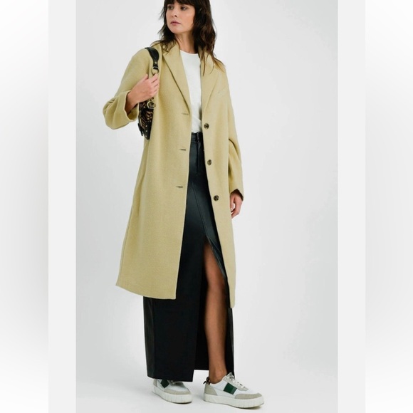 TopShop Longline Coat Women’s 6 Tall NWT - Picture 2 of 14